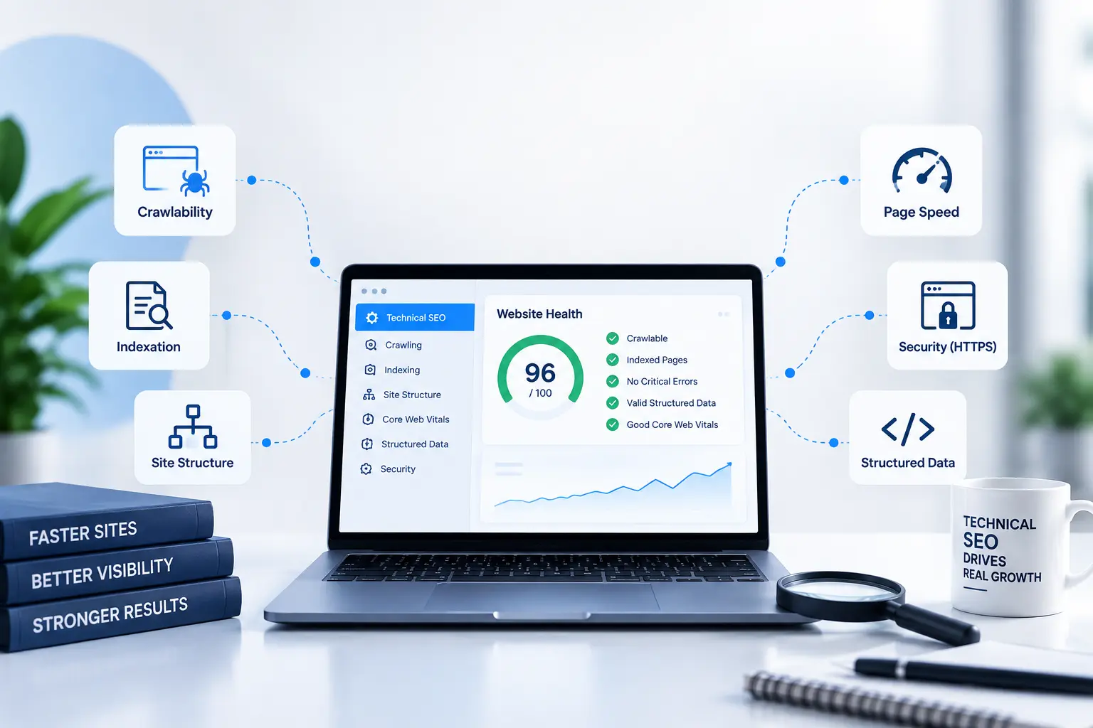 Technical SEO foundations for crawling rendering understanding and indexing