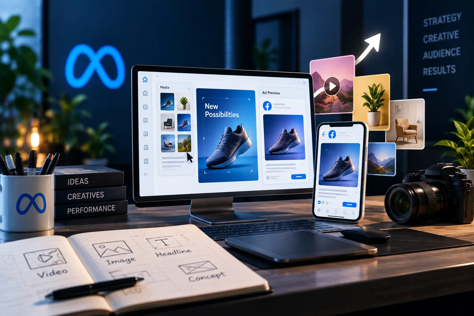Facebook Ads creative strategy and paid social performance