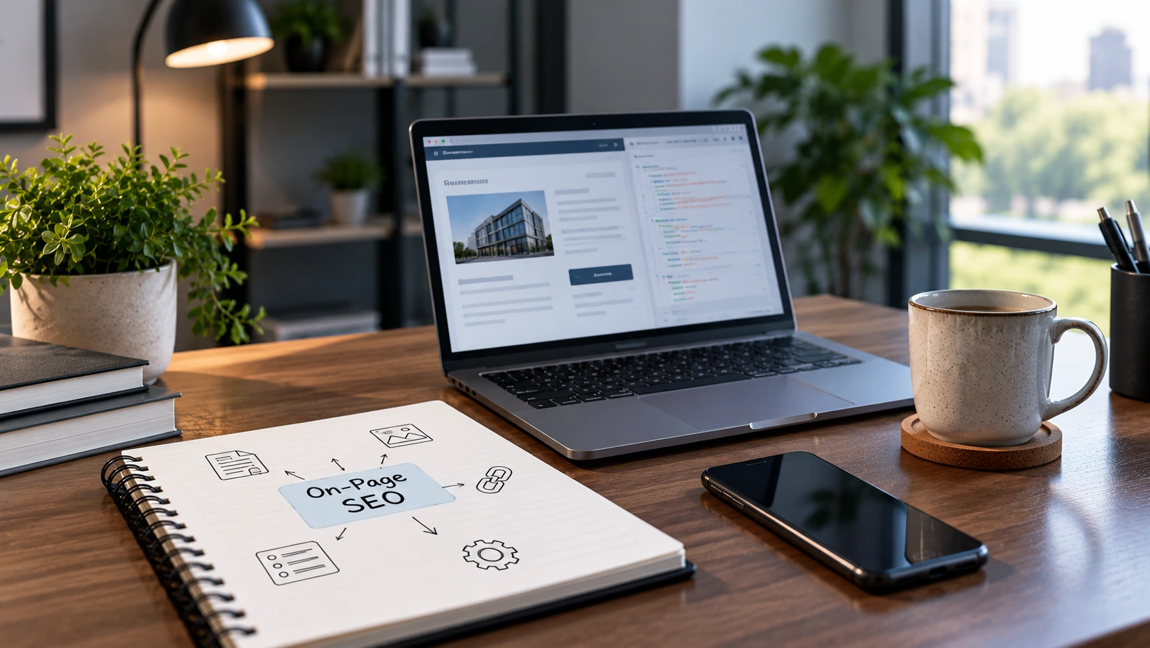 On-page SEO website optimisation