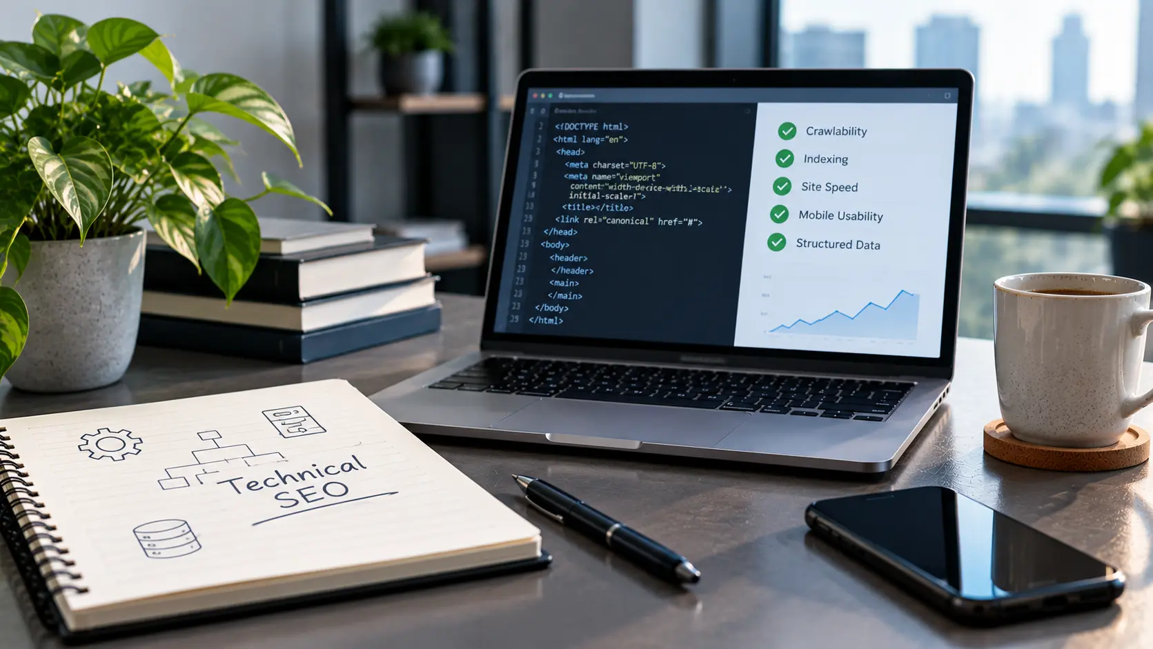 Technical SEO website structure and optimisation